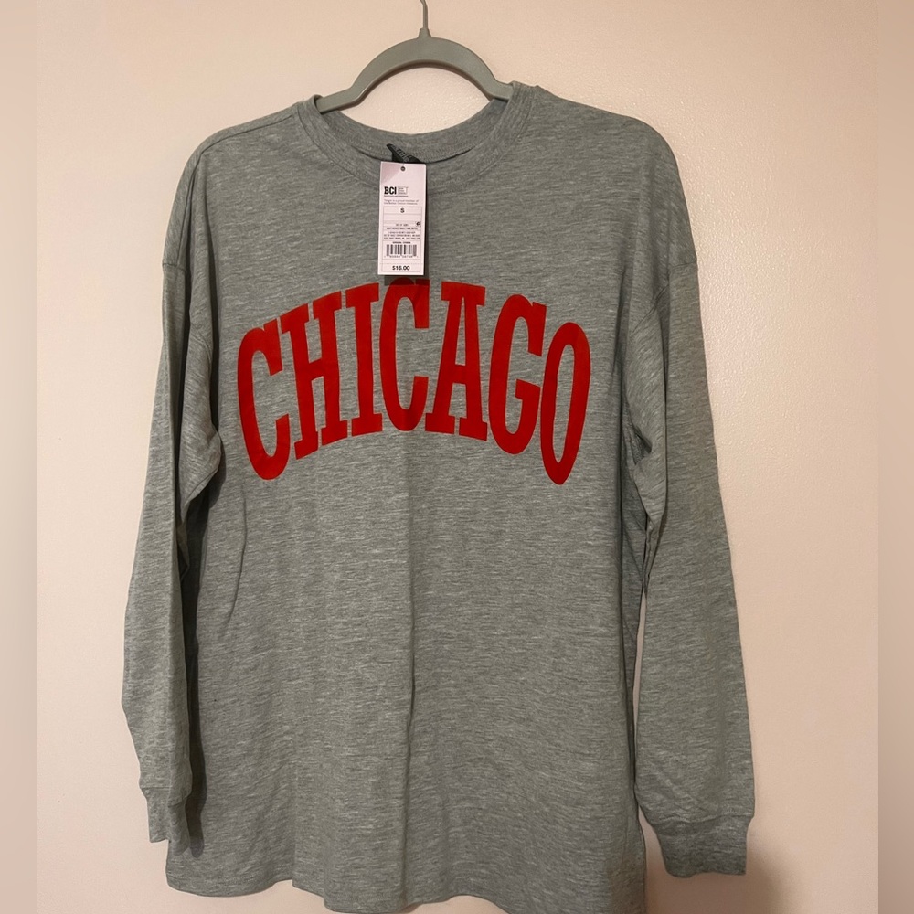 NWT Wild Fable Oversized Long Sleeve Shirt Size Small